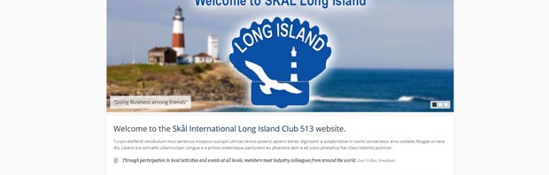 Skål Long Island New Website